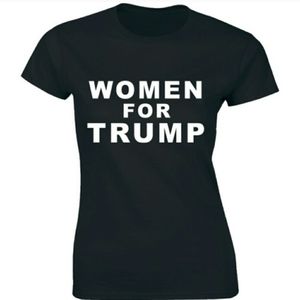 Half It Tops - Women For Trump Republican Political Tee T-shirt Half It Tops - Women For Trump Republican Political Tee T-shirt